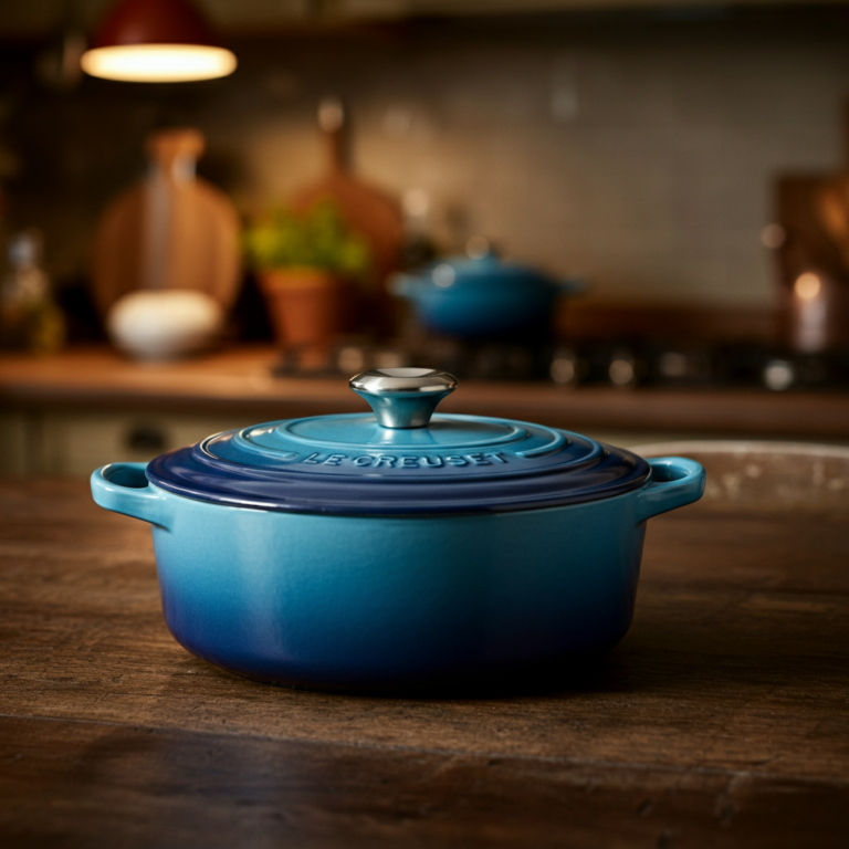 le creuset 11-19 blau schale