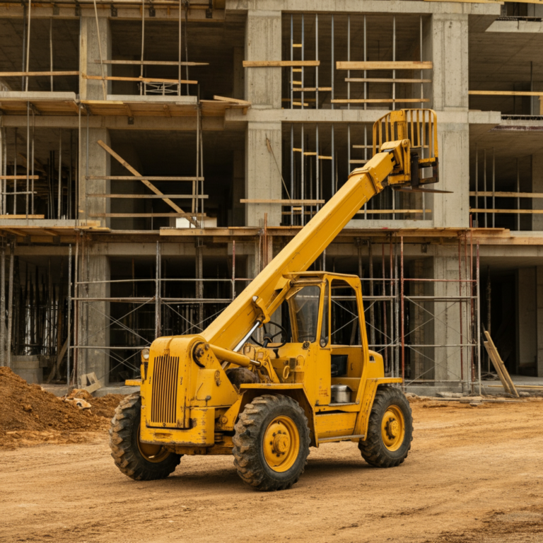 telescopic handler forklifts 1957 french