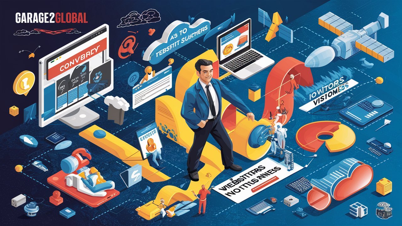 convert website visitors with garage2global